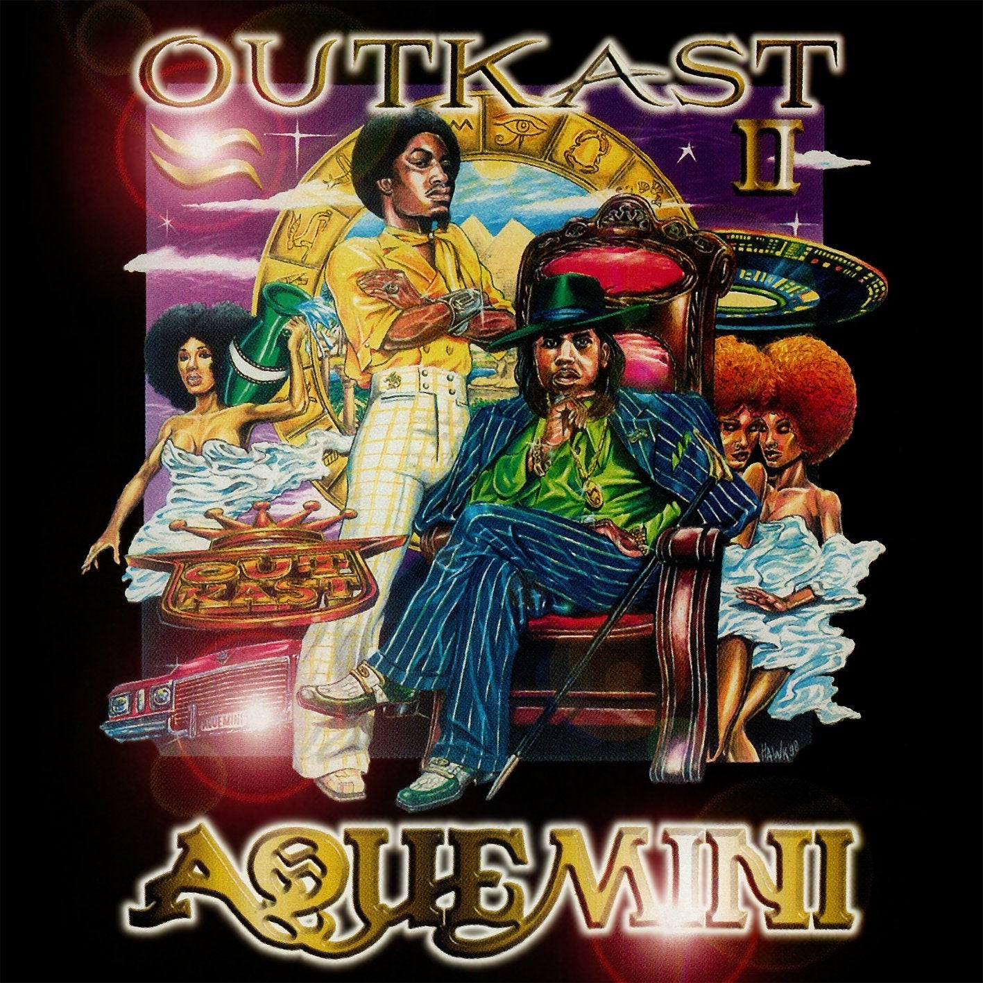 Outkast - Aquemini 3枚組レコード Outkast – Aquemini Vinyl 3LP | Wax Trax Records