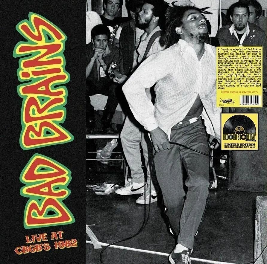 bad brains 限定写真集　nyhc Bad Brains – Live at CBGB's Vinyl LP | Wax Trax Records