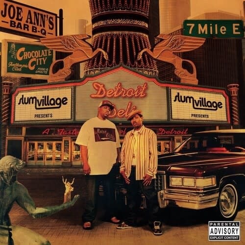 *SLUM VILLAGE - Detroit Deli オリジナル！ 2LP Slum Village – Detroit Deli (A Taste of Detroit) Vinyl LP | Wax
