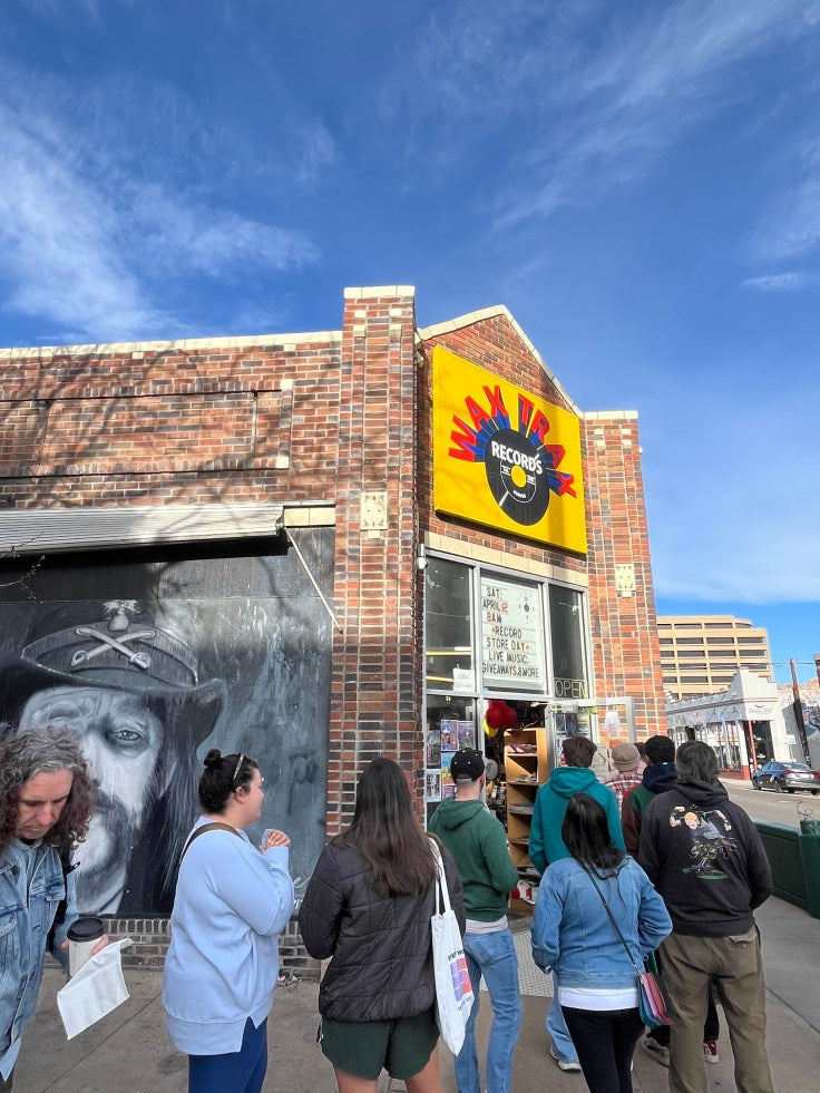 From behind the Record Store Day counter