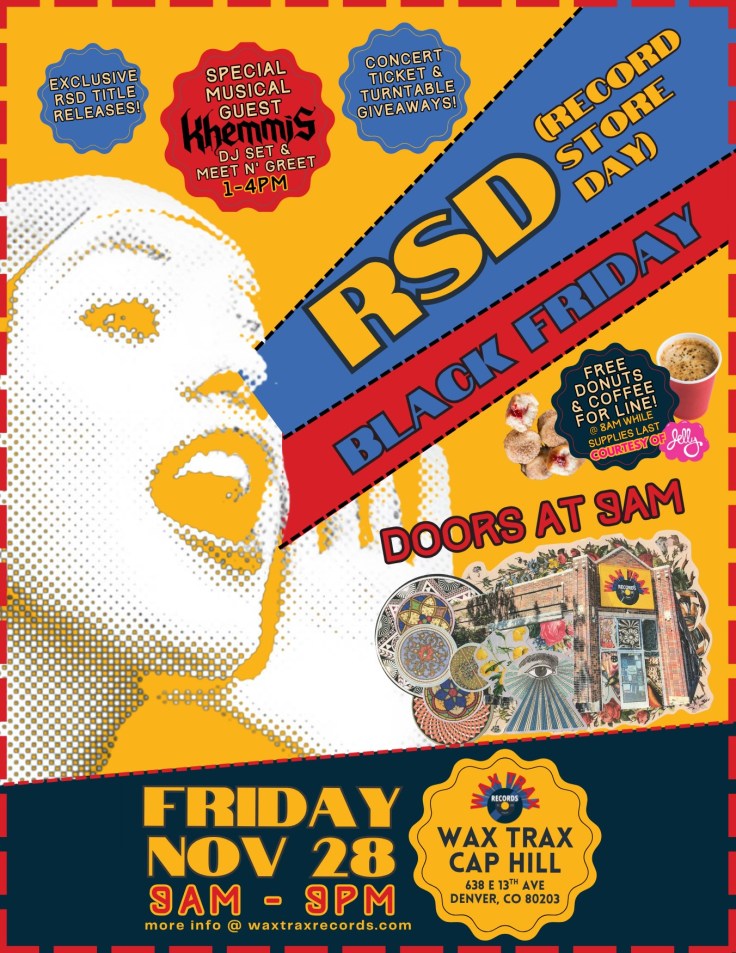 RSD Black Friday TOMORROW!