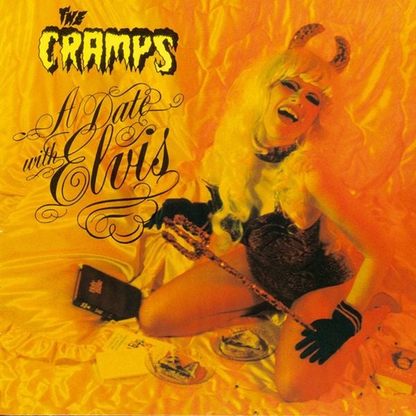 A Date with Elvis LP by The Cramps album artwork