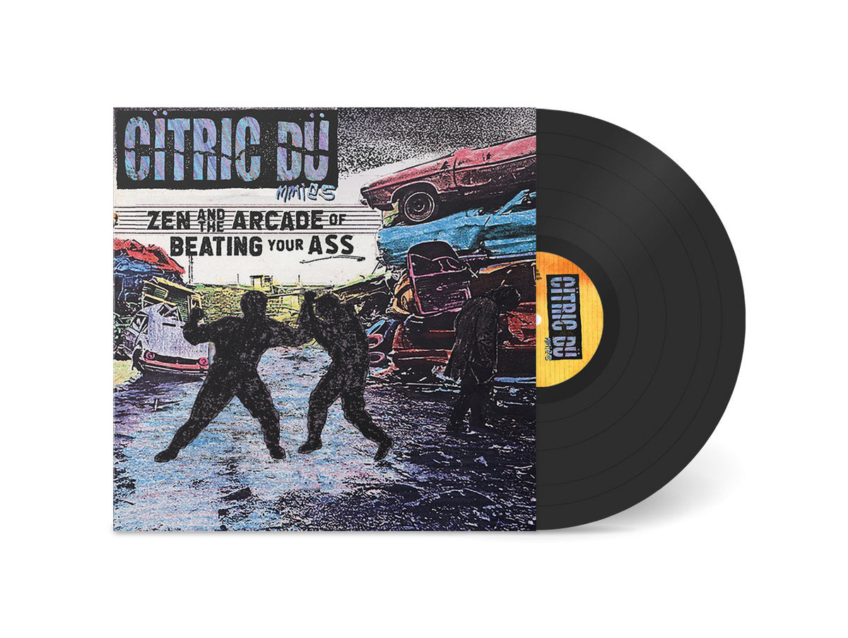 Zen and the Arcade of Beating Your Ass LP by Citric Dummies album artwork