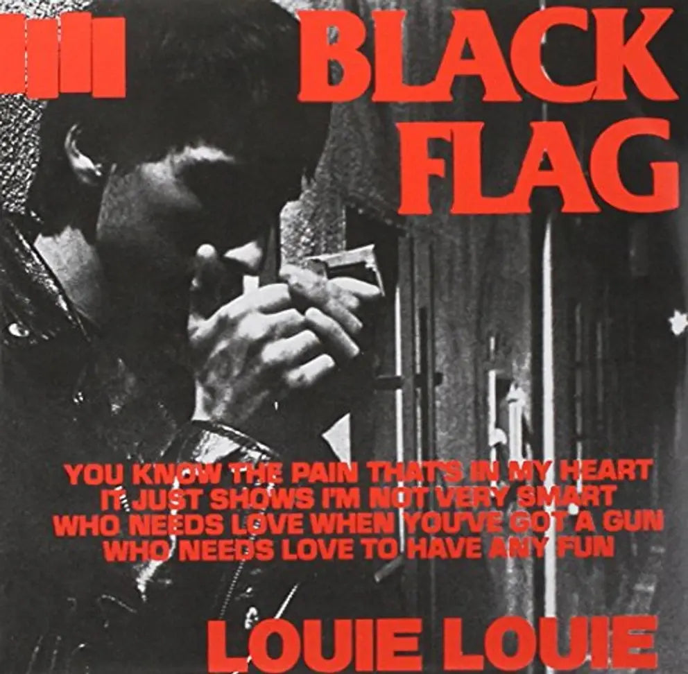 Louie, Louie 7" by Black Flag album artwork