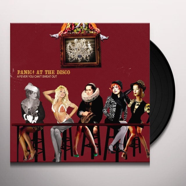A Fever You Can't Sweat Out LP by Panic at the Disco album artwork