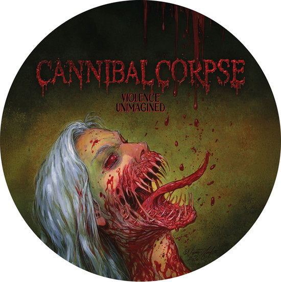 Violence Unimagined LP by Cannibal Corpse album artwork