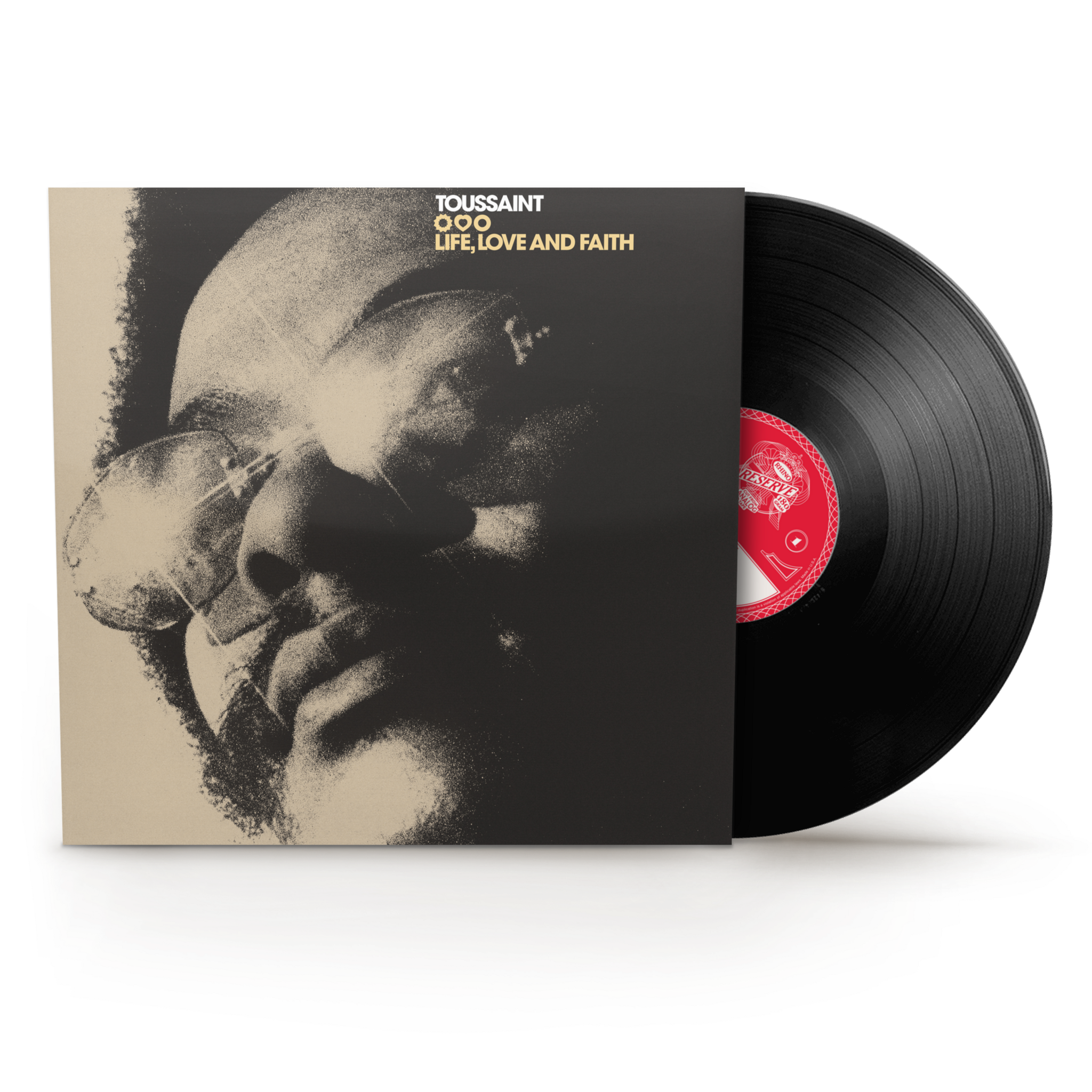 Life, Love and Faith LP by Allen Toussaint album artwork