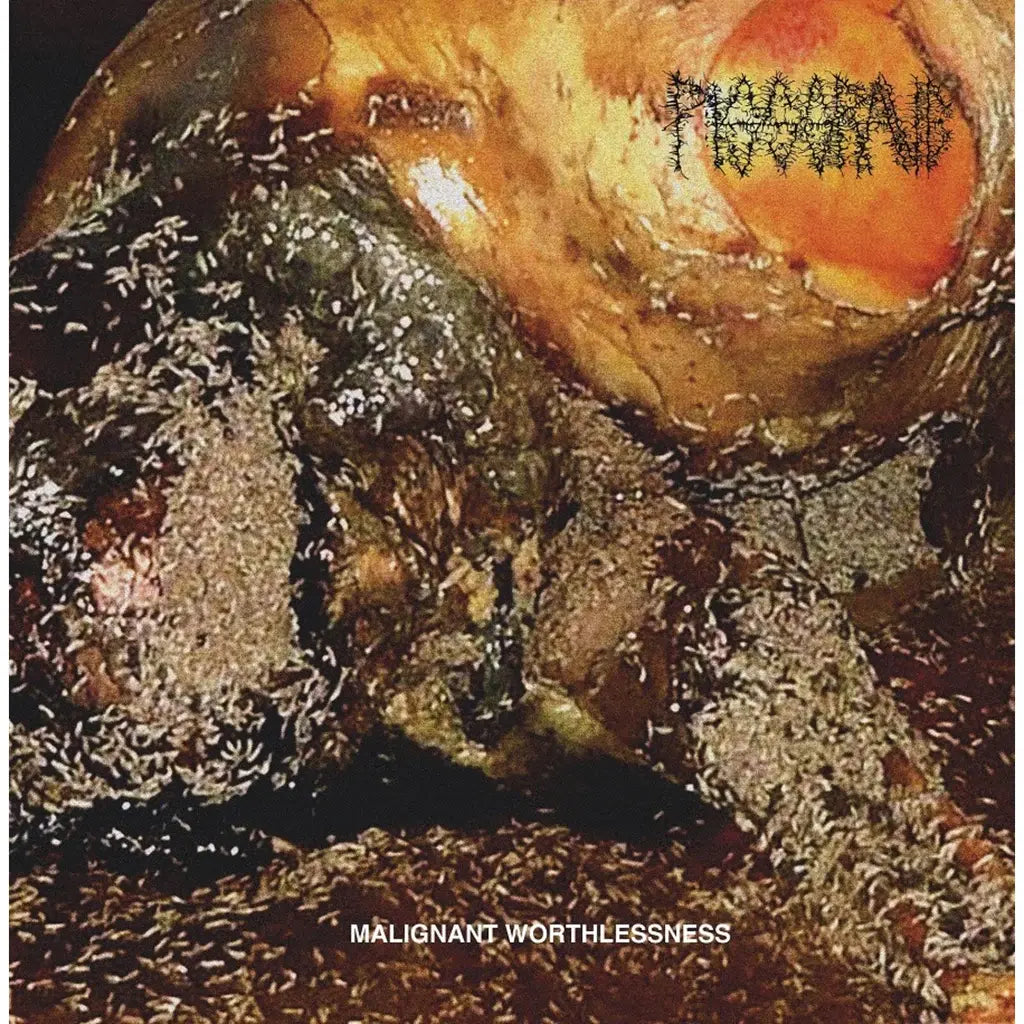 Malignant Worthlessness LP by Pissgrave album artwork