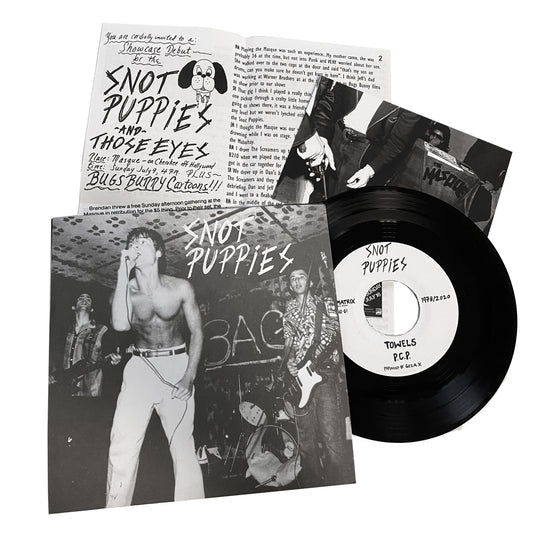 Snot Puppies 3 song 7" by Snot Puppies album artwork
