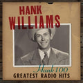 Hank 100: Greatest Radio Hits 2LP by Hank Williams album artwork