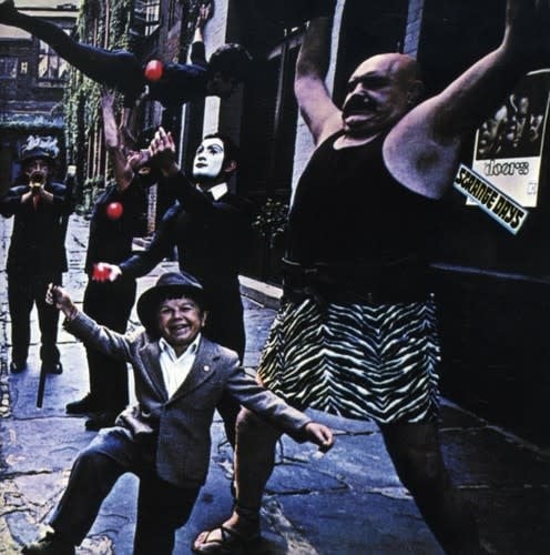 Strange Days CD by The Doors album artwork