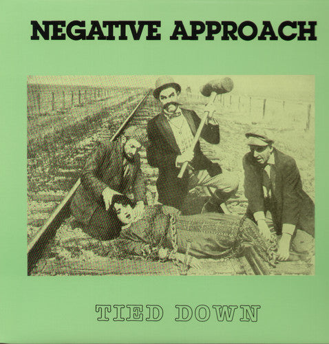 Tied Down LP by Negative Approach album artwork