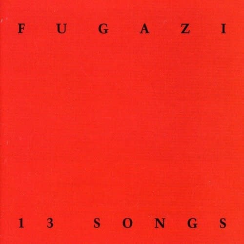 13 Songs CD by Fugazi album artwork