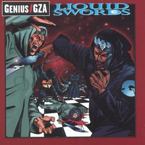 Liquid Swords CD by GZA/Genius album artwork