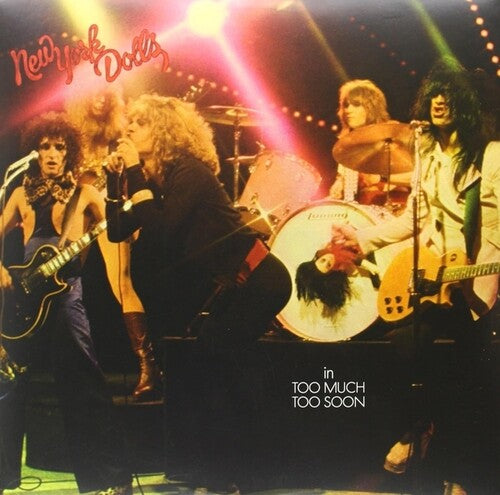 Too Much Too Soon LP by New York Dolls album artwork