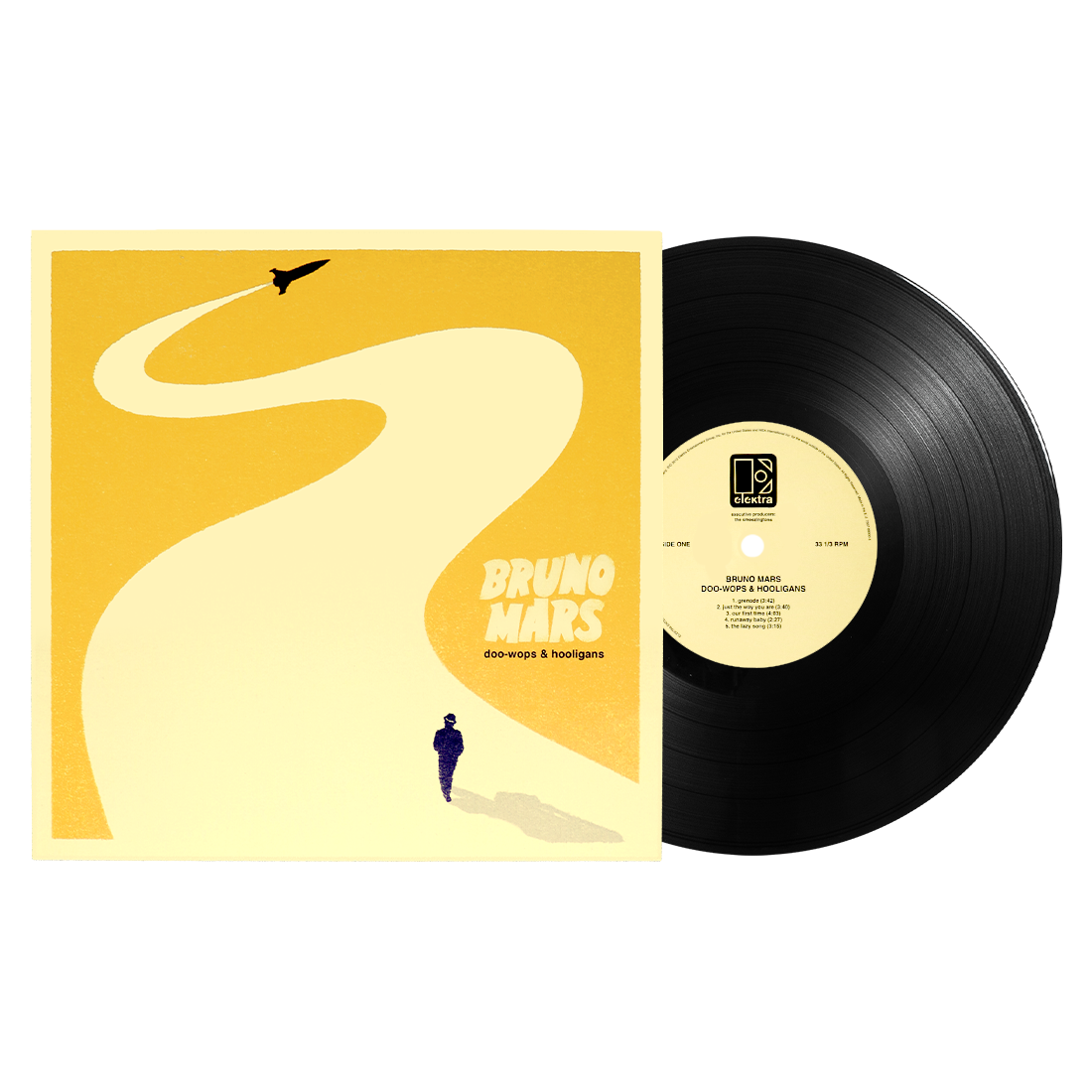 Doo-Wops & Hooligans LP by Bruno Mars album artwork