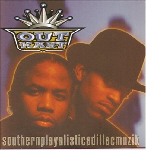 Southernplayalisticadillacmuzik CD by Outkast album artwork