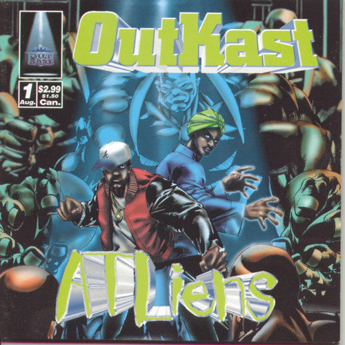 ATLiens CD by Outkast album artwork