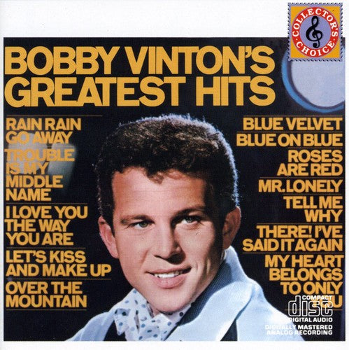 Greatest Hits CD by Bobby Vinton album artwork