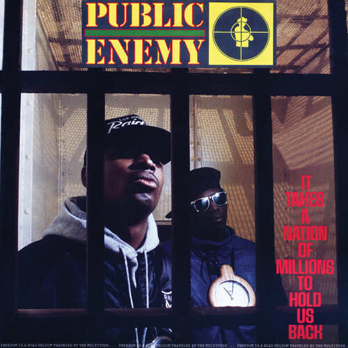 It Takes a Nation of Millions to Hold Us Back LP by Public Enemy album artwork