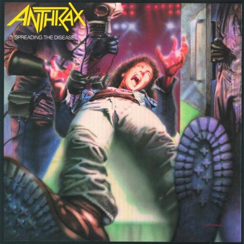 Spreading the Disease CD by Anthrax album artwork