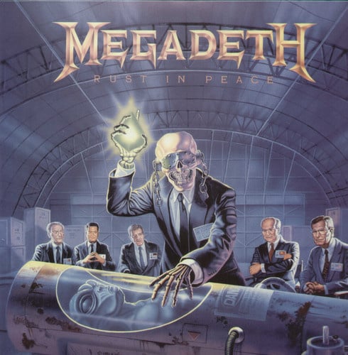 Rust in Peace LP by Megadeth album artwork