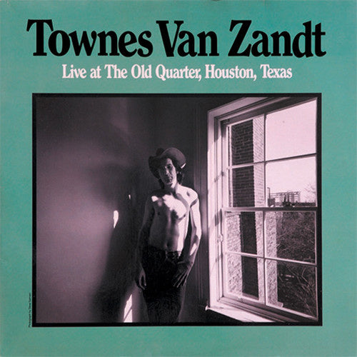 Live at the Old Quarter 2LP by Townes Van Zandt album artwork