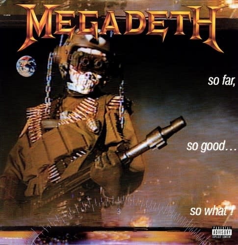 So Far So Good So What LP by Megadeth album artwork