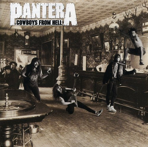 Cowboys from Hell CD by Pantera album artwork