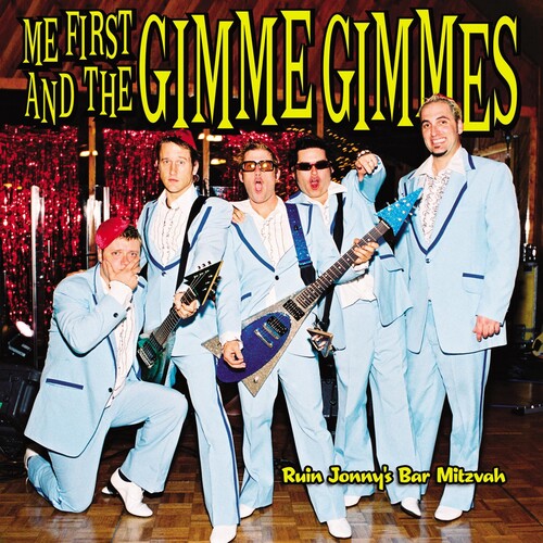 Ruin Jonny's Bar Mitzvah LP by Me First and the Gimme Gimmes album artwork