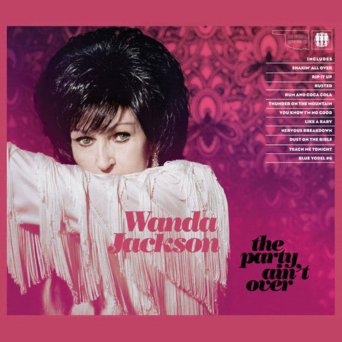 The Party Ain't Over LP by Wanda Jackson album artwork