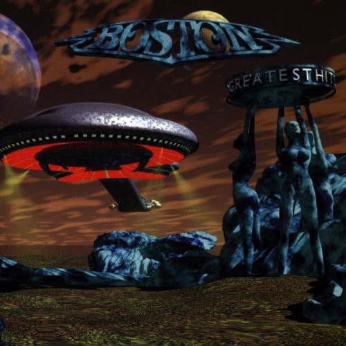 Greatest Hits CD by Boston album artwork