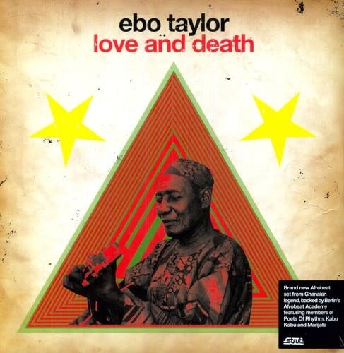 Love & Death LP by Ebo Taylor album artwork