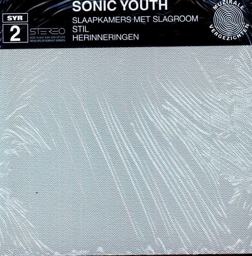 Slaapkamers met Slagroom LP by Sonic Youth album artwork