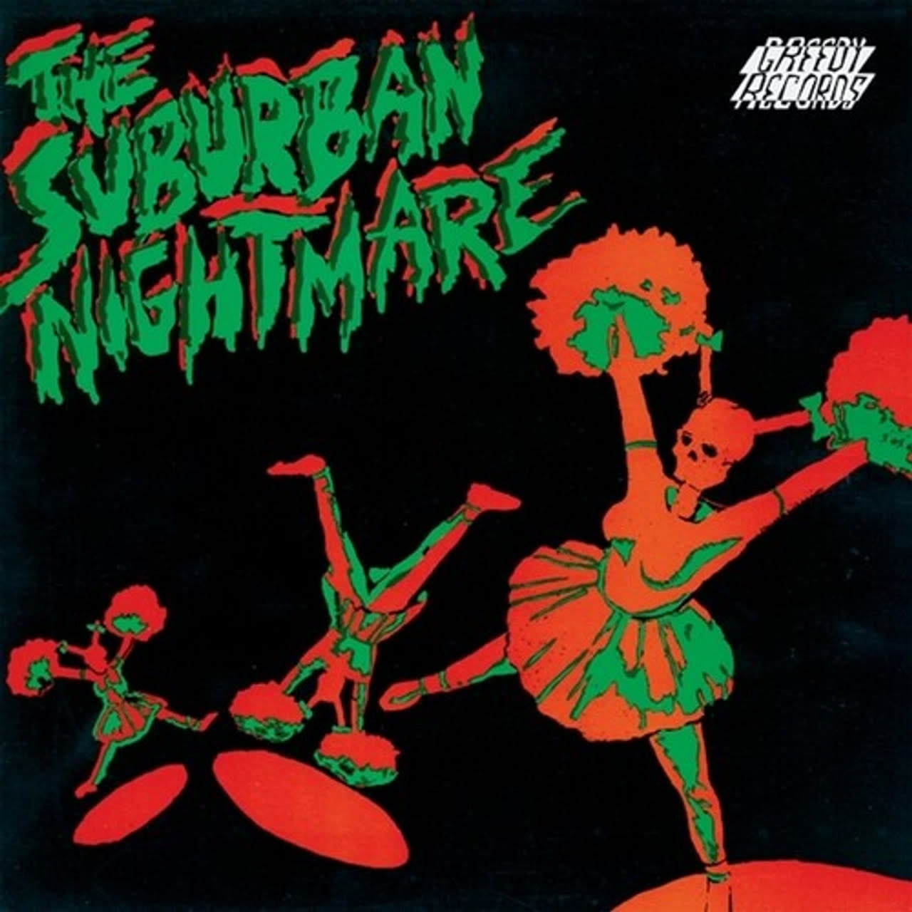 A Hard Day's Nightmare LP by The Suburban Nightmare (The Dwarves) album artwork