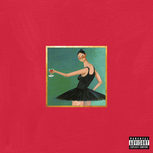 My Beautiful Dark Twisted Fantasy CD by Kanye West album artwork
