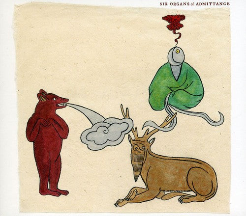 Asleep On The Floodplain CD by Six Organs of Admittance album artwork