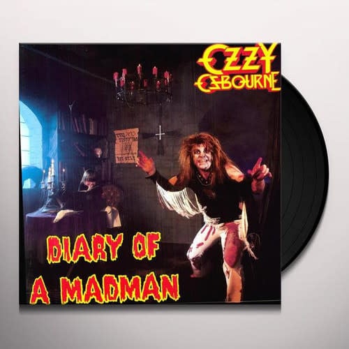 Diary of a Madman LP by Ozzy Osbourne album artwork