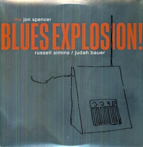 Orange LP by Jon Blues Explosion Spencer album artwork