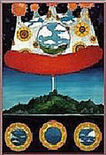 Music from the Unrealized Film Script Dusk at Cubist Castle 2LP by Olivia Tremor Control album artwork