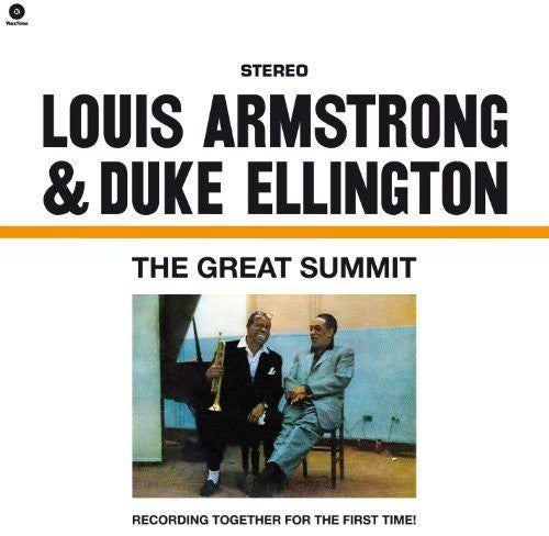 The Great Summit LP by Louis Armstrong album artwork