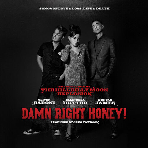 Damn Right Honey LP by The Hillbilly Moon Explosion album artwork