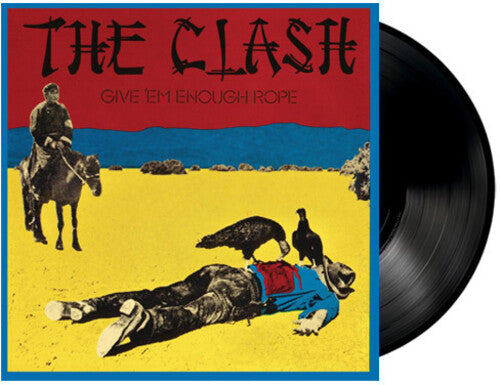Give em Enough Rope LP by The Clash album artwork