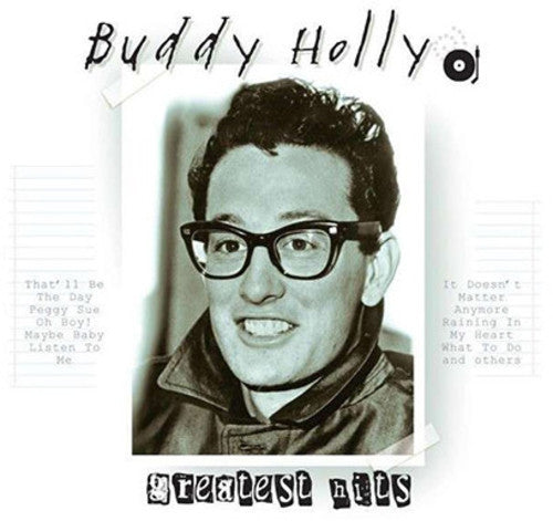 Greatest Hits LP by Buddy Holly album artwork