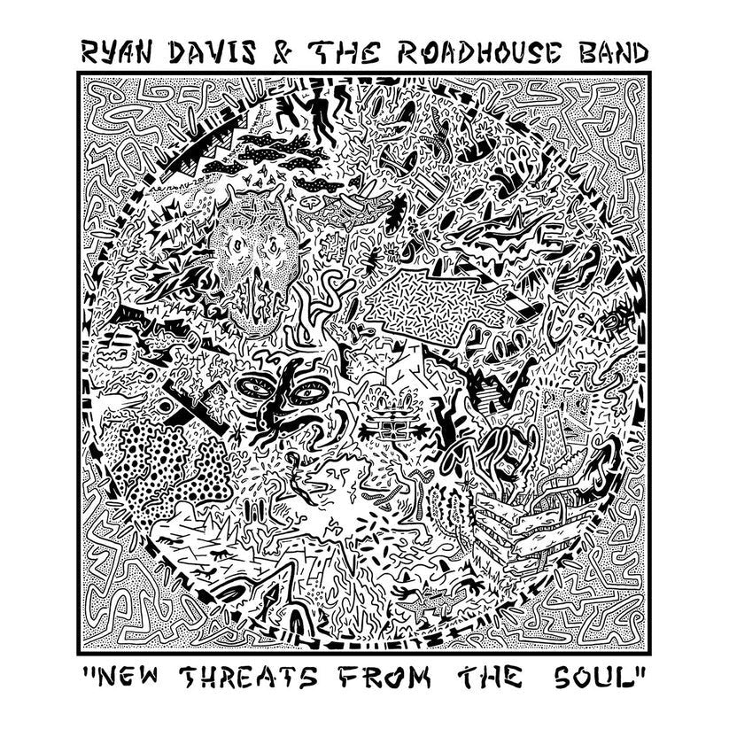 New Threats from the Soul 2LP by Ryan Davis and the Roadhouse Band album artwork