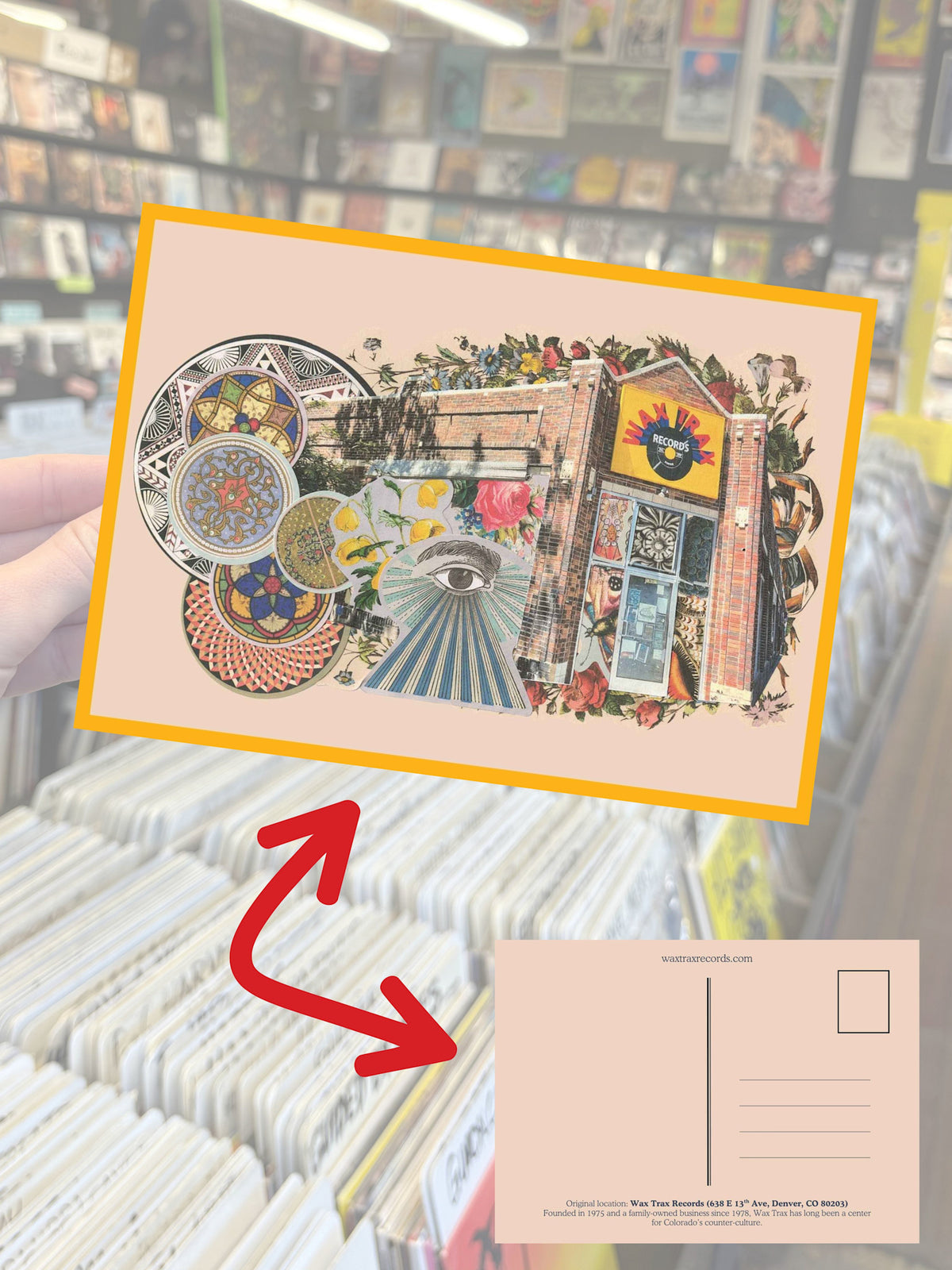 Wax Trax Postcard #1 Capitol Hill Store by Wax Trax Postcard #1 Capitol Hill Store album artwork