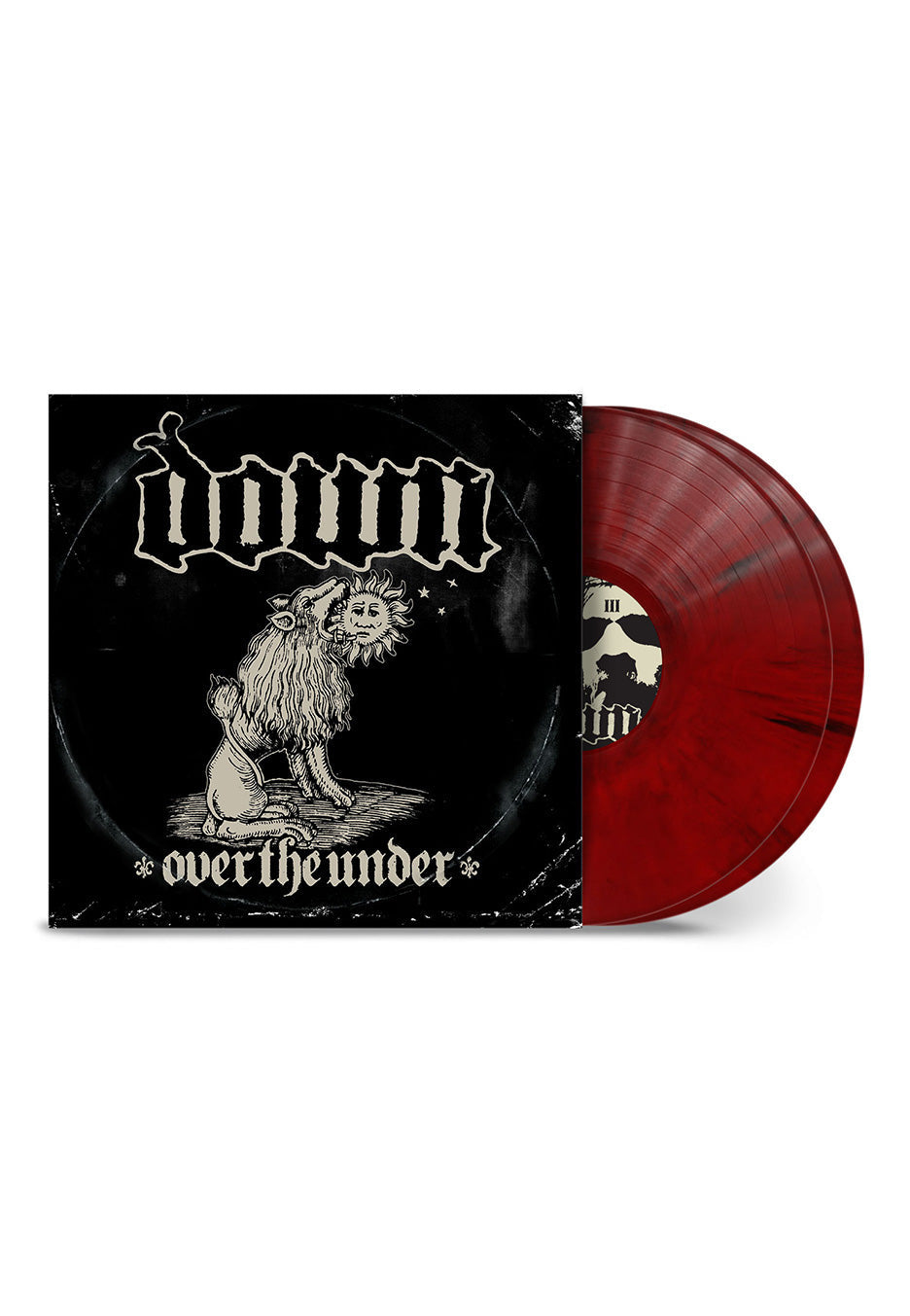 Over the Under 2LP by Down album artwork
