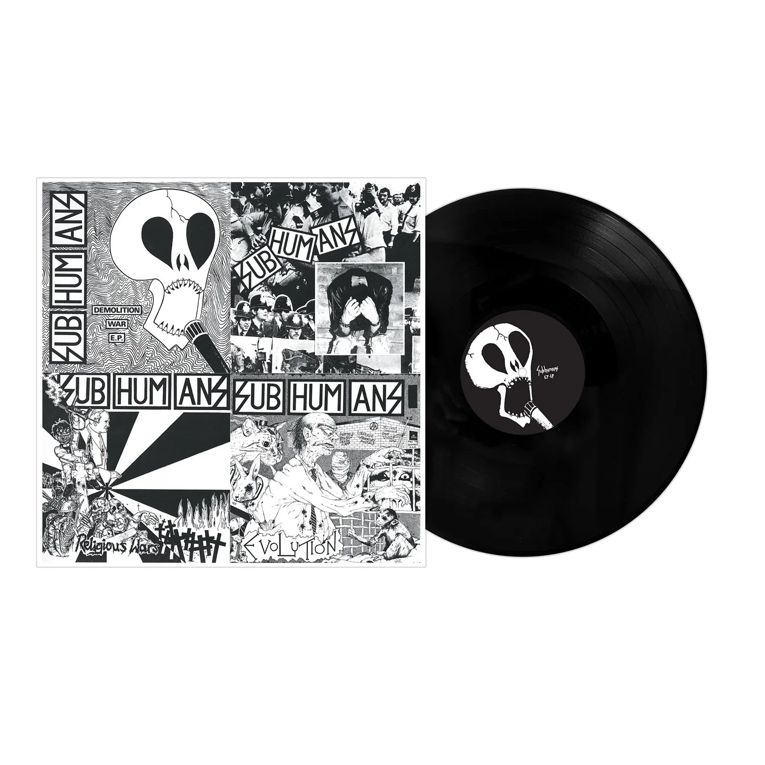 EP by Subhumans album artwork