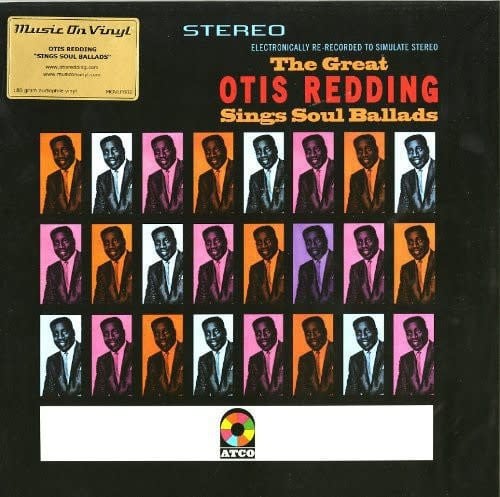 The Great... Sings Soul Ballads LP by Otis Redding album artwork