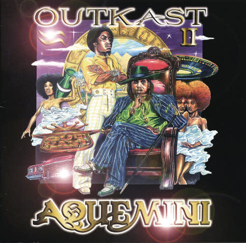 Aquemini CD by Outkast album artwork